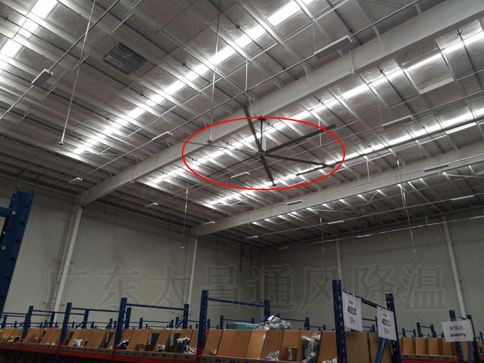 廠房車間安裝大型工業(yè)大風(fēng)扇效果如何？